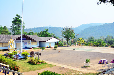 泰国农村儿童学校建筑图片下载