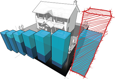 殖民时期的房子+商业图+手绘草图在最后一栏图片下载