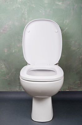 浴室里的现代抽水马桶图片下载