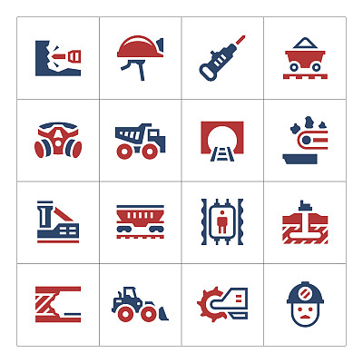 设置采矿的颜色图标图片下载