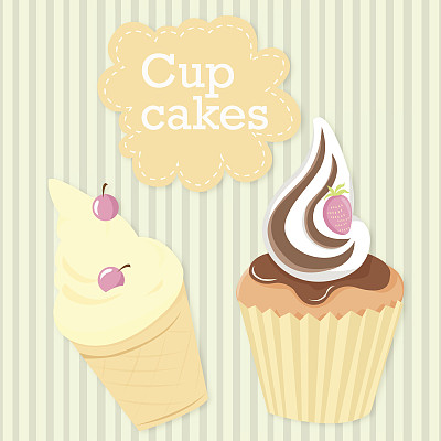 纸杯蛋糕图片下载