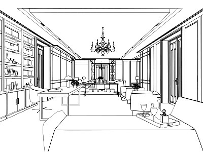 室内的草图图片下载