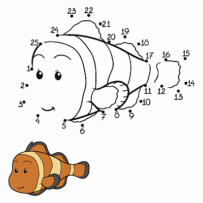 数字游戏(小丑鱼)图片下载
