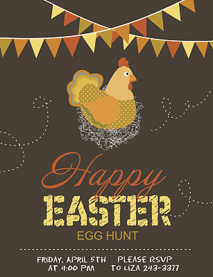 复活节快乐卡图片下载