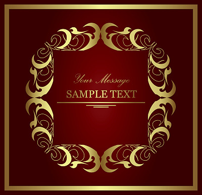 金色的卡片图片下载