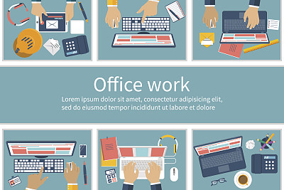 有人的办公室隔间图片下载