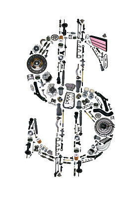 用汽车零件换美元图片下载