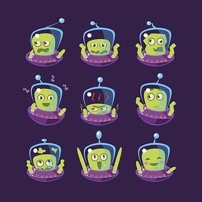 外星人的Ufo表情包图片下载