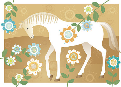 给新娘的马图片下载