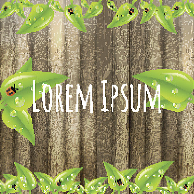 绿叶框架图片下载