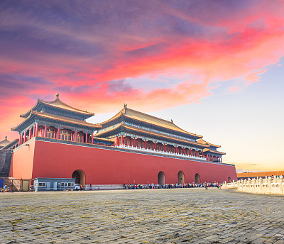 中国北京的紫禁城图片下载