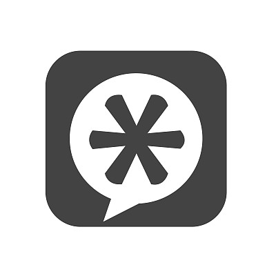 星号脚注符号图标图片下载