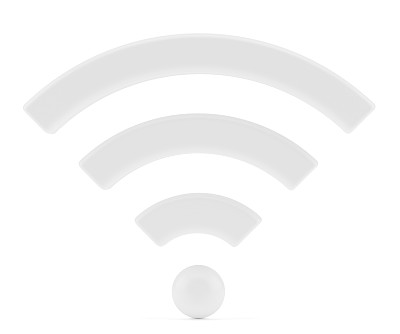 Wi - Fi无线网络符号，3d渲染图片下载