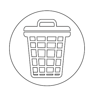 垃圾箱图标图片下载