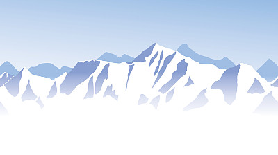 蓝山全景图图片下载