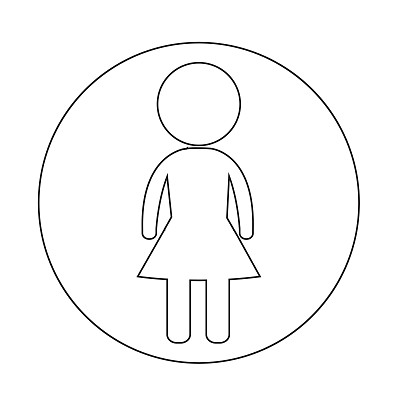 女孩图标图片下载