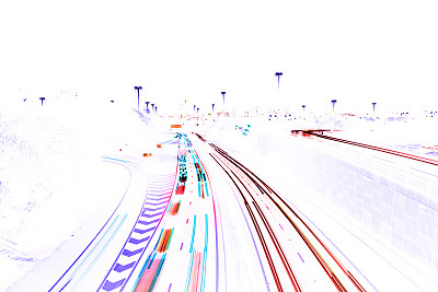 交通公路长时间暴露图片下载