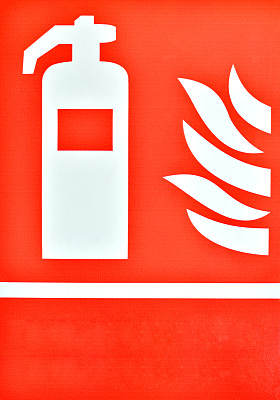 在灭火器上签名图片下载