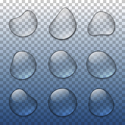 向量现实水滴设置图片下载