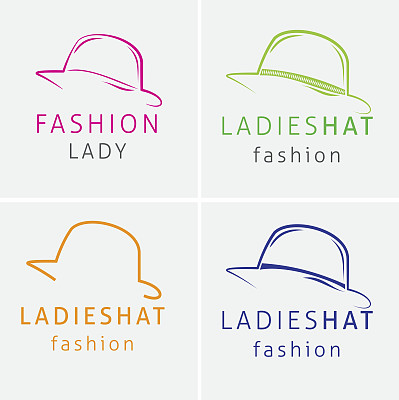 女士帽矢量设计图片下载