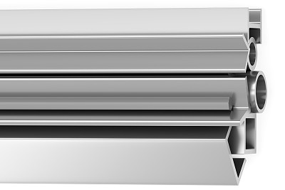 闪亮的钢制品上白图片下载