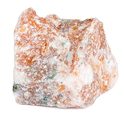 橙色方解石晶体图片下载