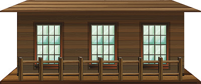 木制房屋图片下载