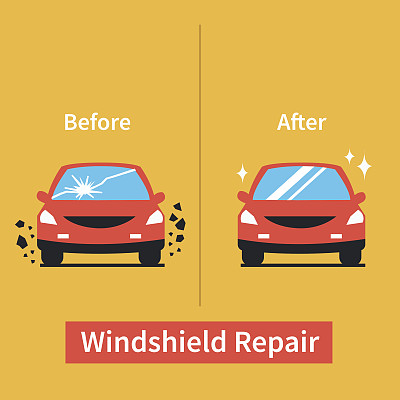 挡风玻璃修理图片下载