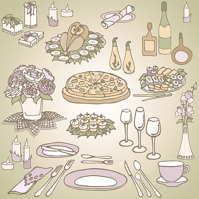 服务六色喜庆图片下载