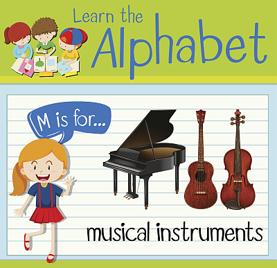字母M代表乐器图片下载
