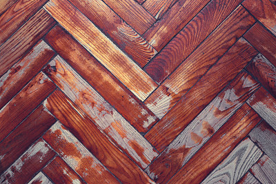 旧镶木地板的背景图片下载