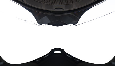 头盔视图孤立的白色图片下载