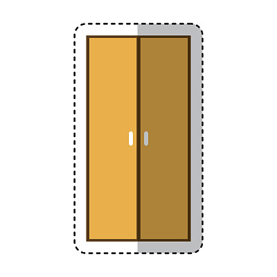 厨柜孤立图标图片下载