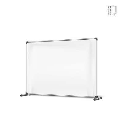 广告横幅盾牌模型，模板图片下载