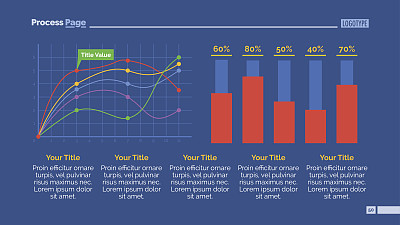 数据图表幻灯片模板图片下载