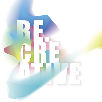 要有创意，用彩色抽象元素概念图片下载