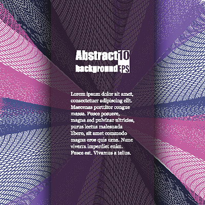 带有抽象背景的宣传册模板。Eps10矢量图图片下载