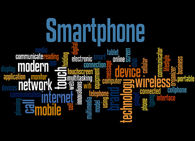 智能手机，词云概念3图片下载