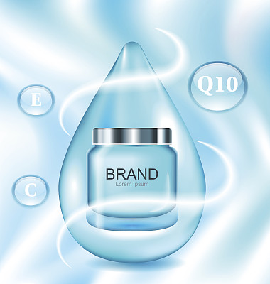 美容治疗面部皮肤护理广告海报模板图片下载