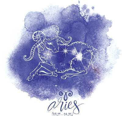 占星术符号白羊座素材图片