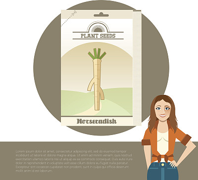 一包辣根种子图标图片下载