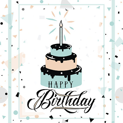 生日图片素材ID：167440978