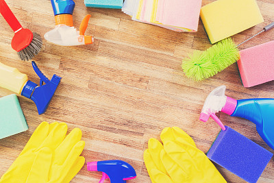 春季大扫除的概念图片下载
