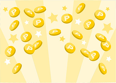 点数硬币的插图素材图片