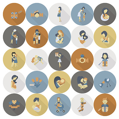 母亲节快乐图标图片下载