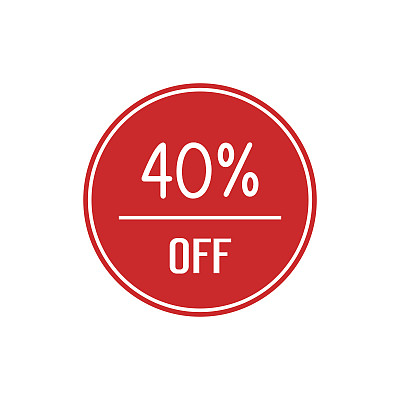 40%折扣字母图片下载