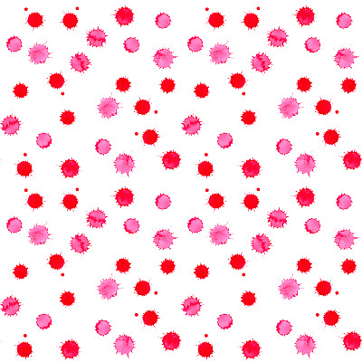 水彩亮粉色斑点斑点无缝图案背景图片下载