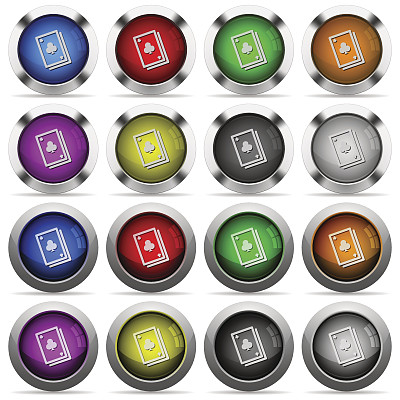 纸牌游戏亮片按钮设置图片下载