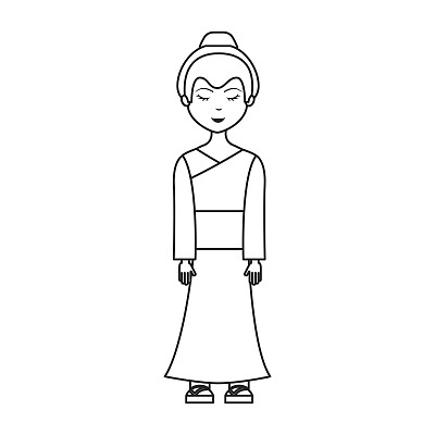 日本艺伎人物偶像图片下载