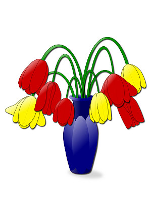 下垂的郁金香图片下载